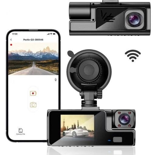دوربین خودرو سه دوربین وای فای دار DUTRIEUX