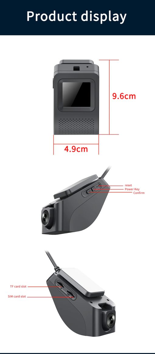 دوربين خودرو سيم کارت خور 4G L29-G