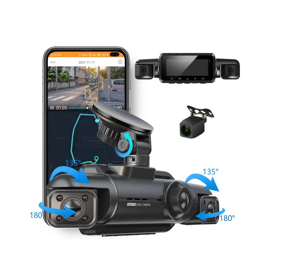 دشت کم 4 لنزه خودرو وای فای دار 4K مدل N99 Pro