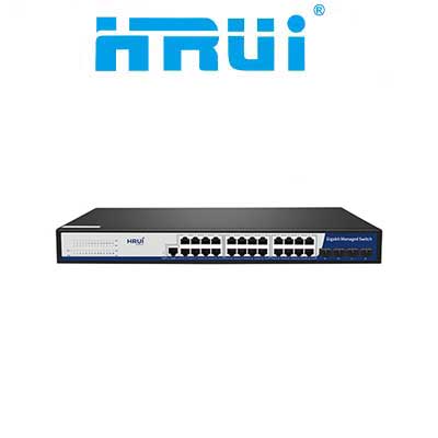 سوئیچ 24 پورت HRUI مدل HR-SWG20244S