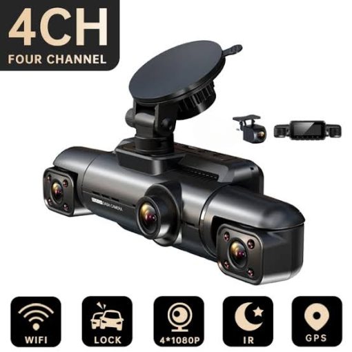 دشت کم 4 لنزه خودرو وای فای دار 4K مدل N99 Pro