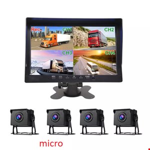 دوربین تریلی مانیتور دار 4 دوربین 360 HU21