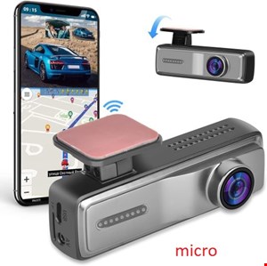 دوربین خودرو usb دارای ADAS وای فای دار W9