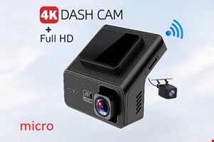 دوربین خودرو وای فای دار 4K دو دوربین مدلN912