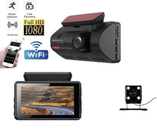 ثبت وقایع  وای فای دار دو دوربین دار B79